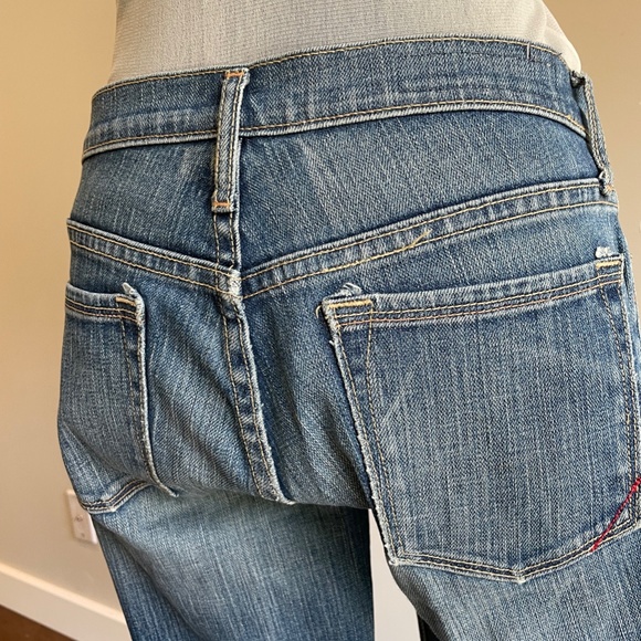 Boot Cut wide leg mid tone BR Jeans - Picture 5 of 7